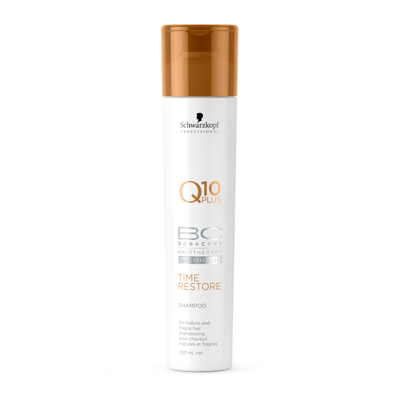 Шампунь для возрождения зрелых волос-Schwarzkopf Professional ВС BonacureTime Restore Q10 Plus Shampoo